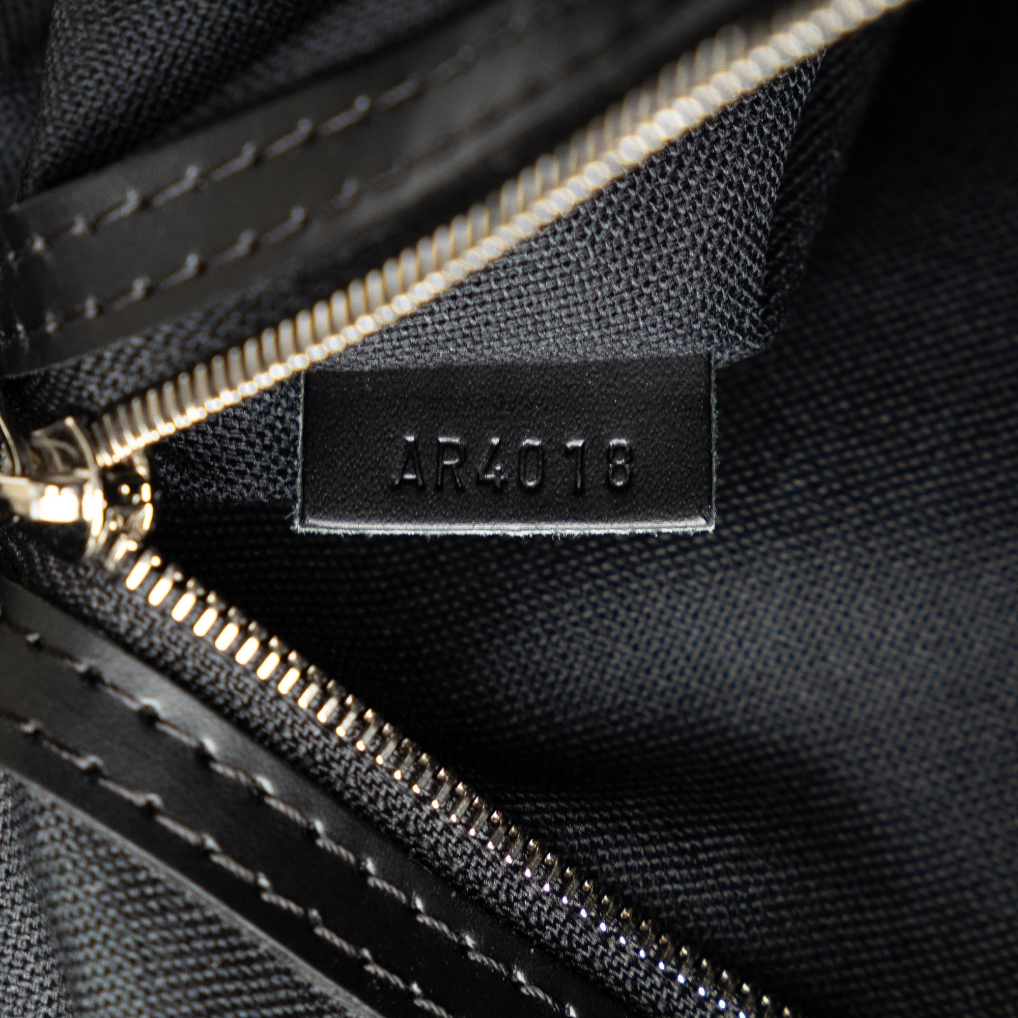 Black Louis Vuitton Damier Graphite Sac Leoh
