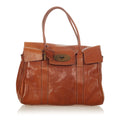 Brown Mulberry Bayswater Leather Tote Bag