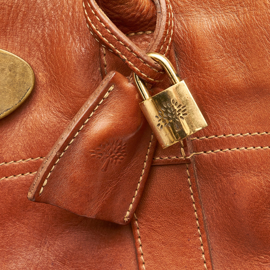 Brown Mulberry Bayswater Leather Tote Bag