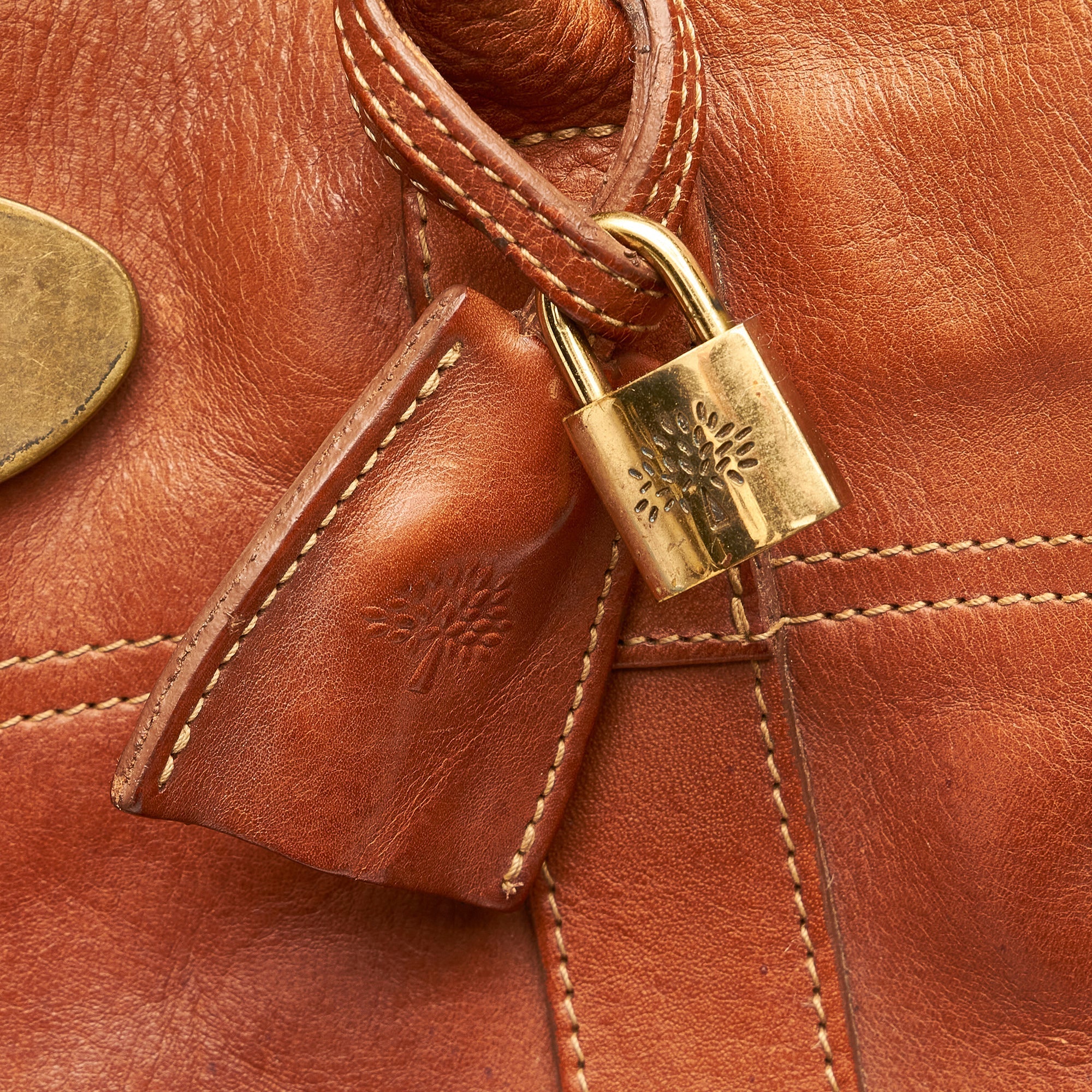 Brown Mulberry Bayswater Leather Tote Bag