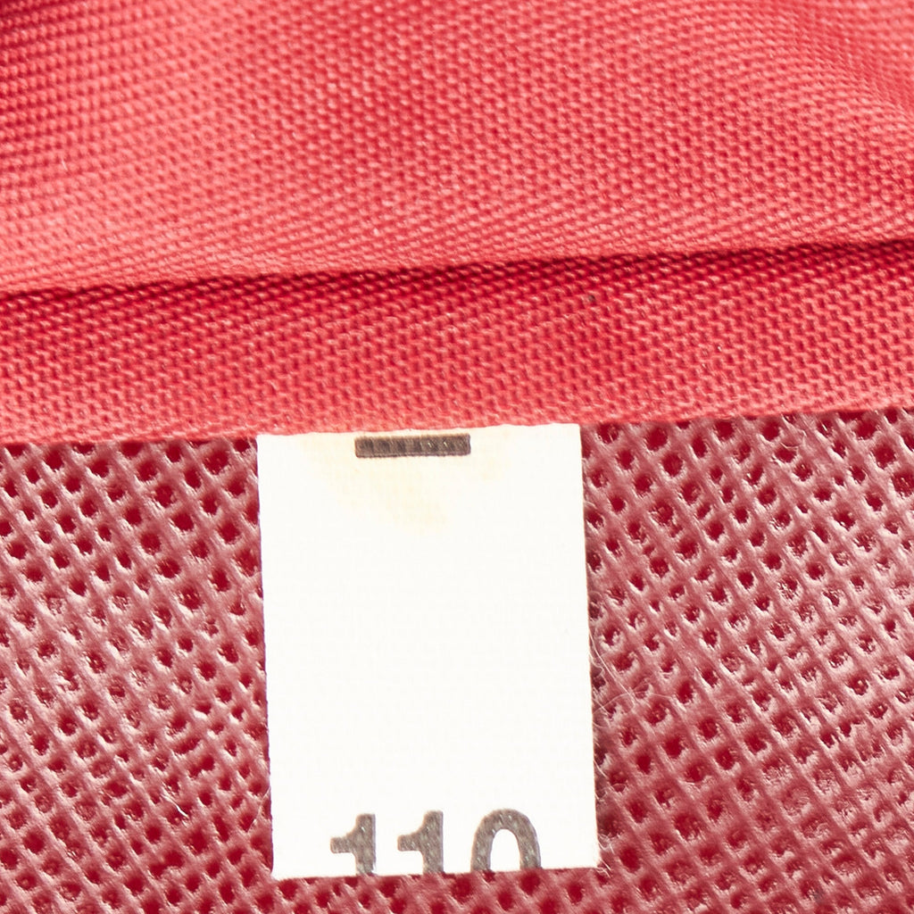 Red Prada Tessuto Robot Tote Bag