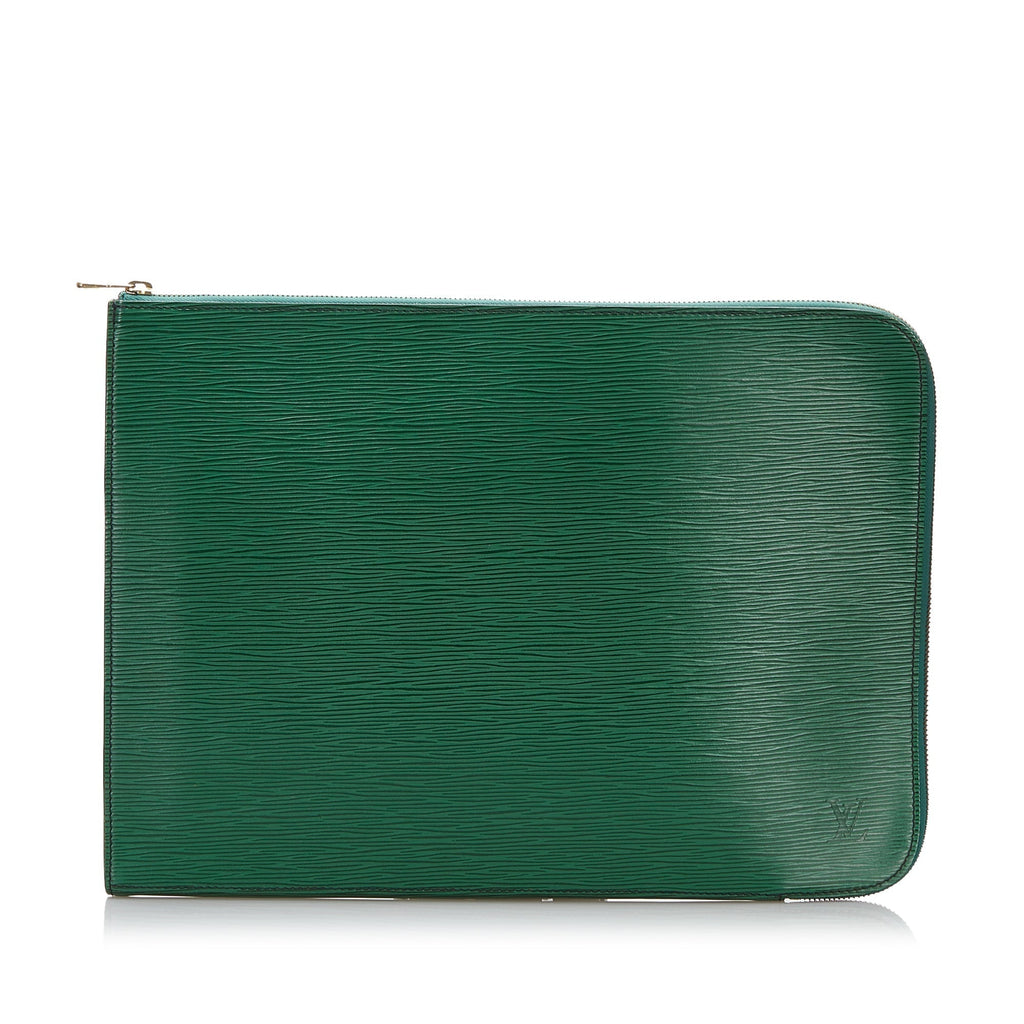 Louis Vuitton Pochette Jour GM Green Epi
