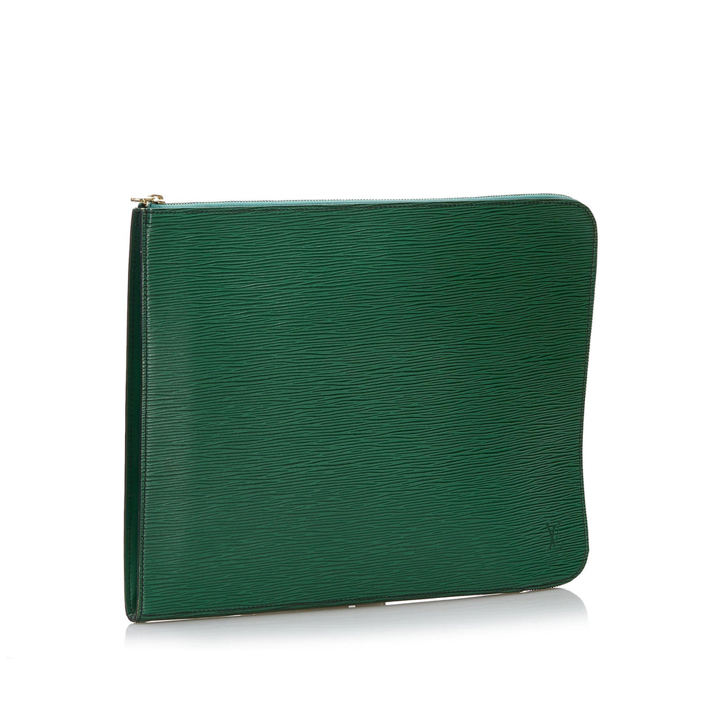 Louis Vuitton Pochette Jour GM Green Epi