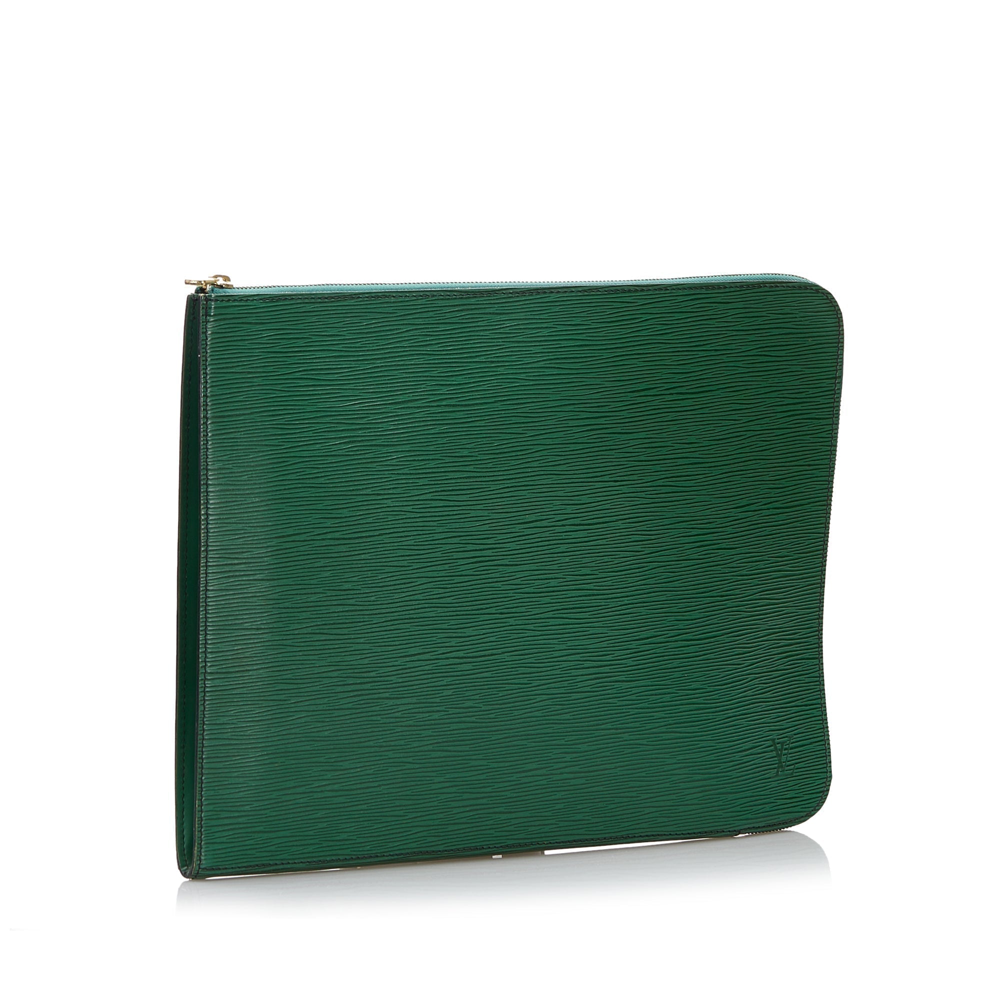 Louis Vuitton Pochette Jour GM Green Epi