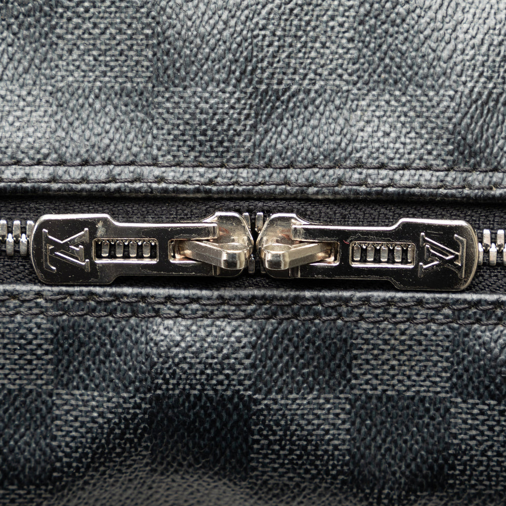 Black Louis Vuitton Damier Graphite Icare Business Bag