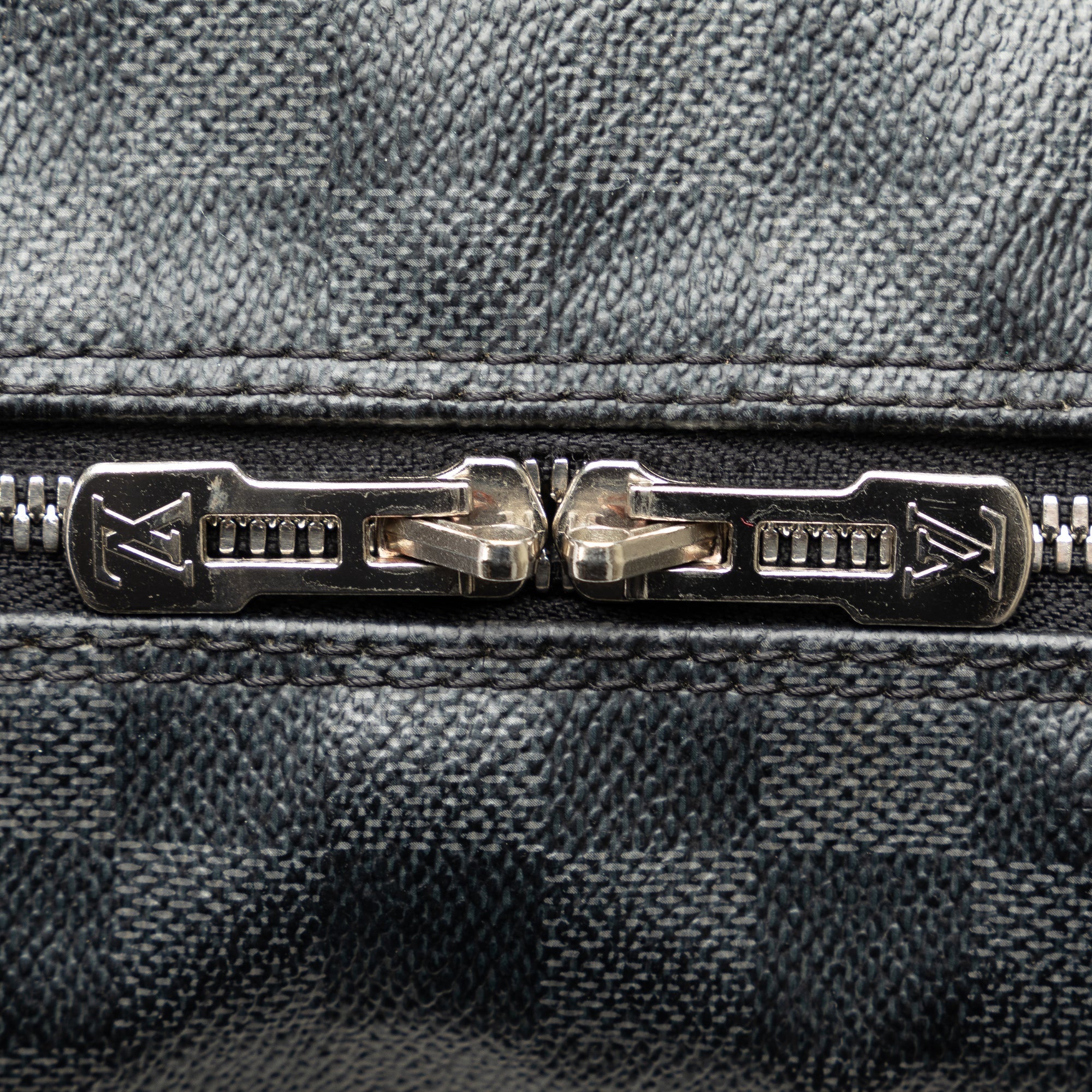Black Louis Vuitton Damier Graphite Icare Business Bag