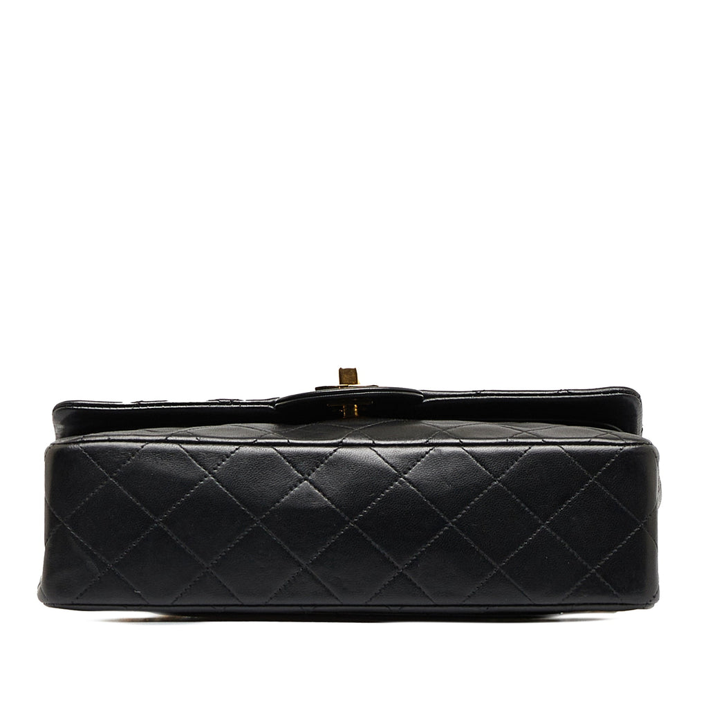 Chanel Classic Double Flap Small Black Lambskin Gold