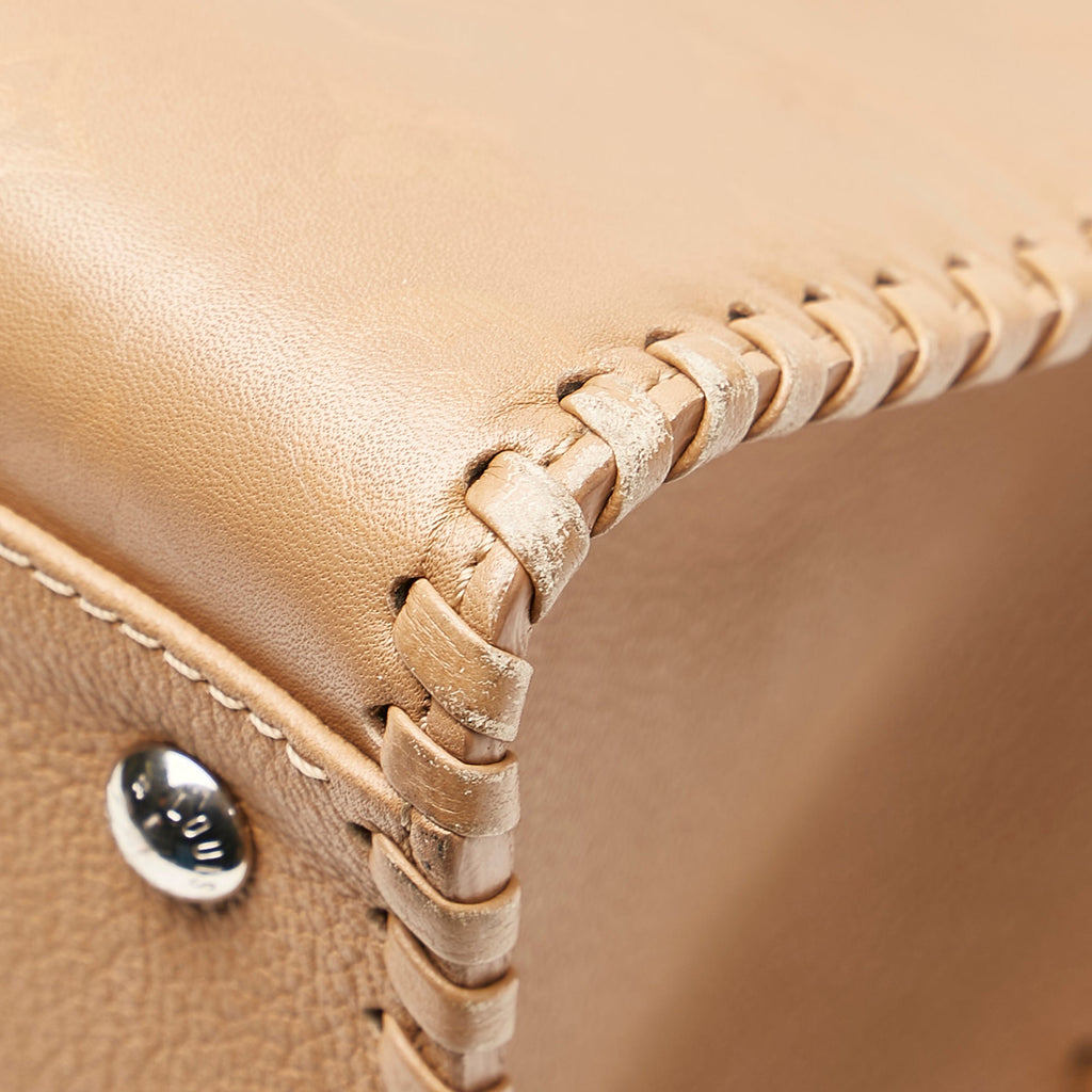 Tan Louis Vuitton Monogram Cuir Plume Very Zipped