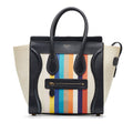 Brown Celine Micro Luggage Tote Handbag