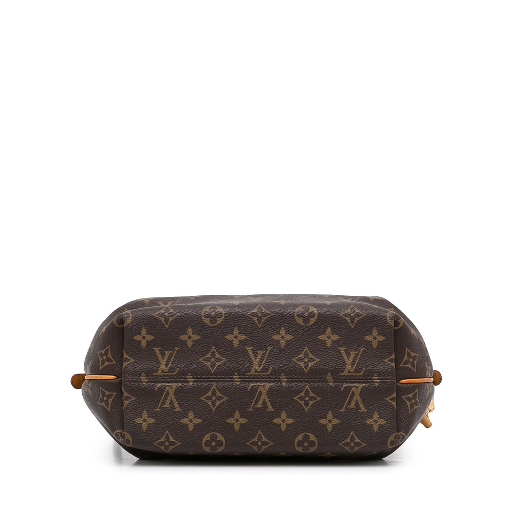 Brown Louis Vuitton Monogram Turenne PM Satchel