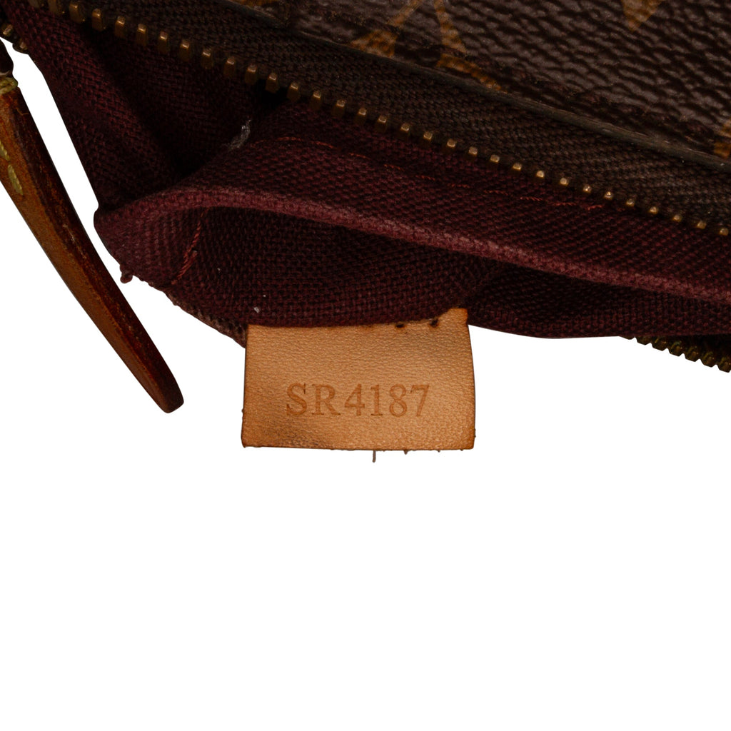 Brown Louis Vuitton Monogram Turenne PM Satchel
