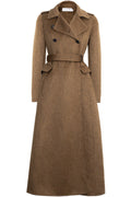 CHRISTIAN DIOR Double Breasted Coat Olive