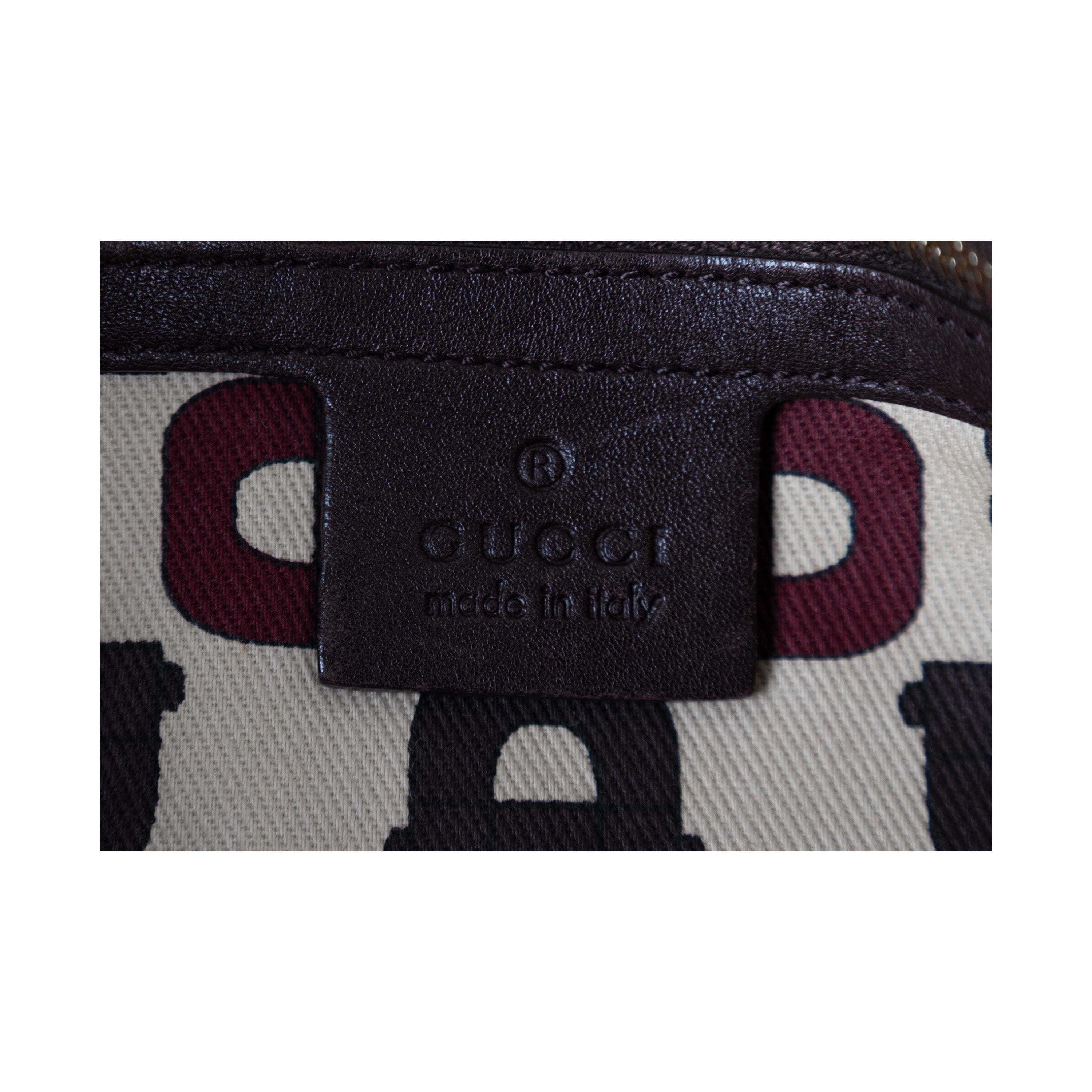 Gucci Guccissima Horsebit Pelham Shoulder Bag - '10s