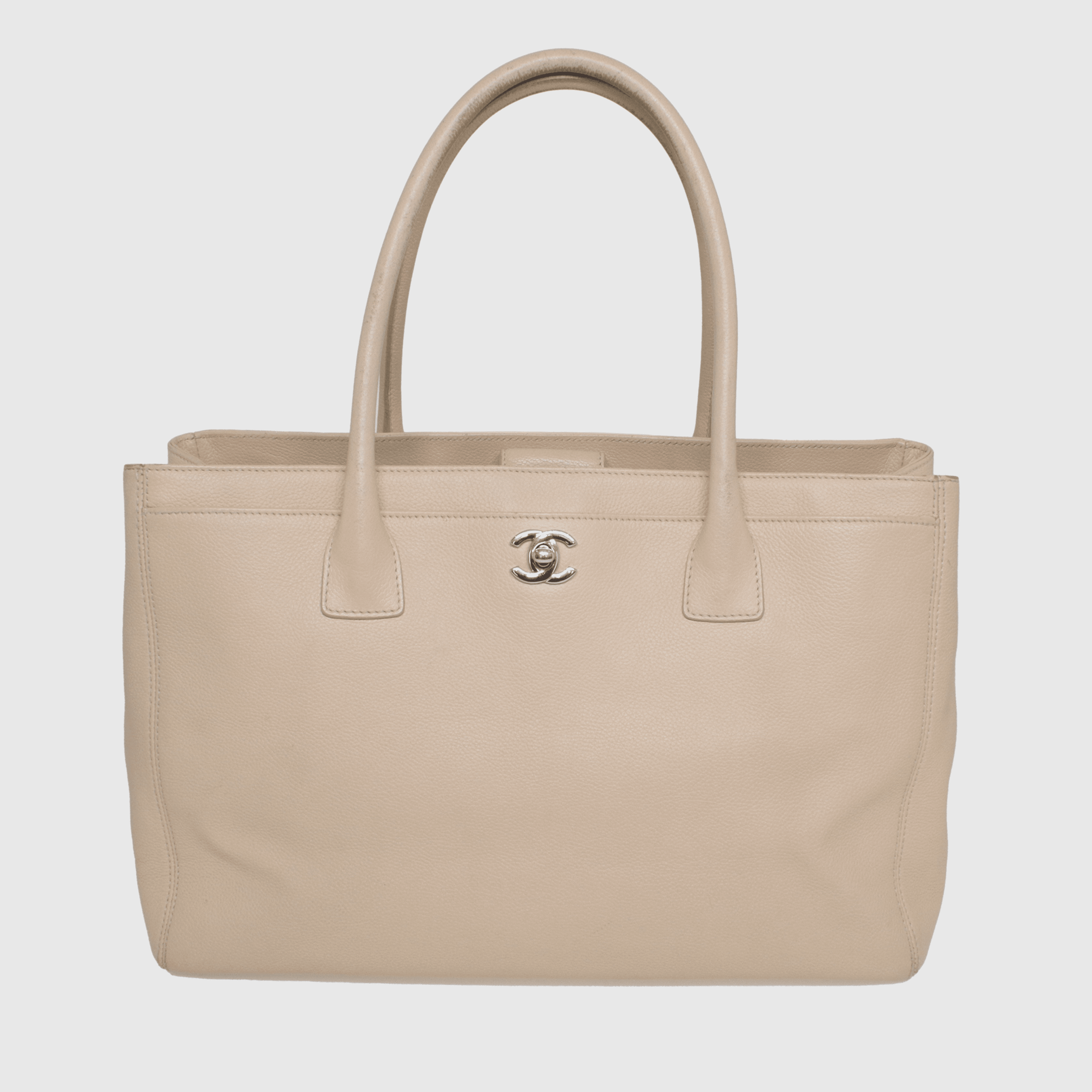 Cream  Executive Cerf Tote Bag