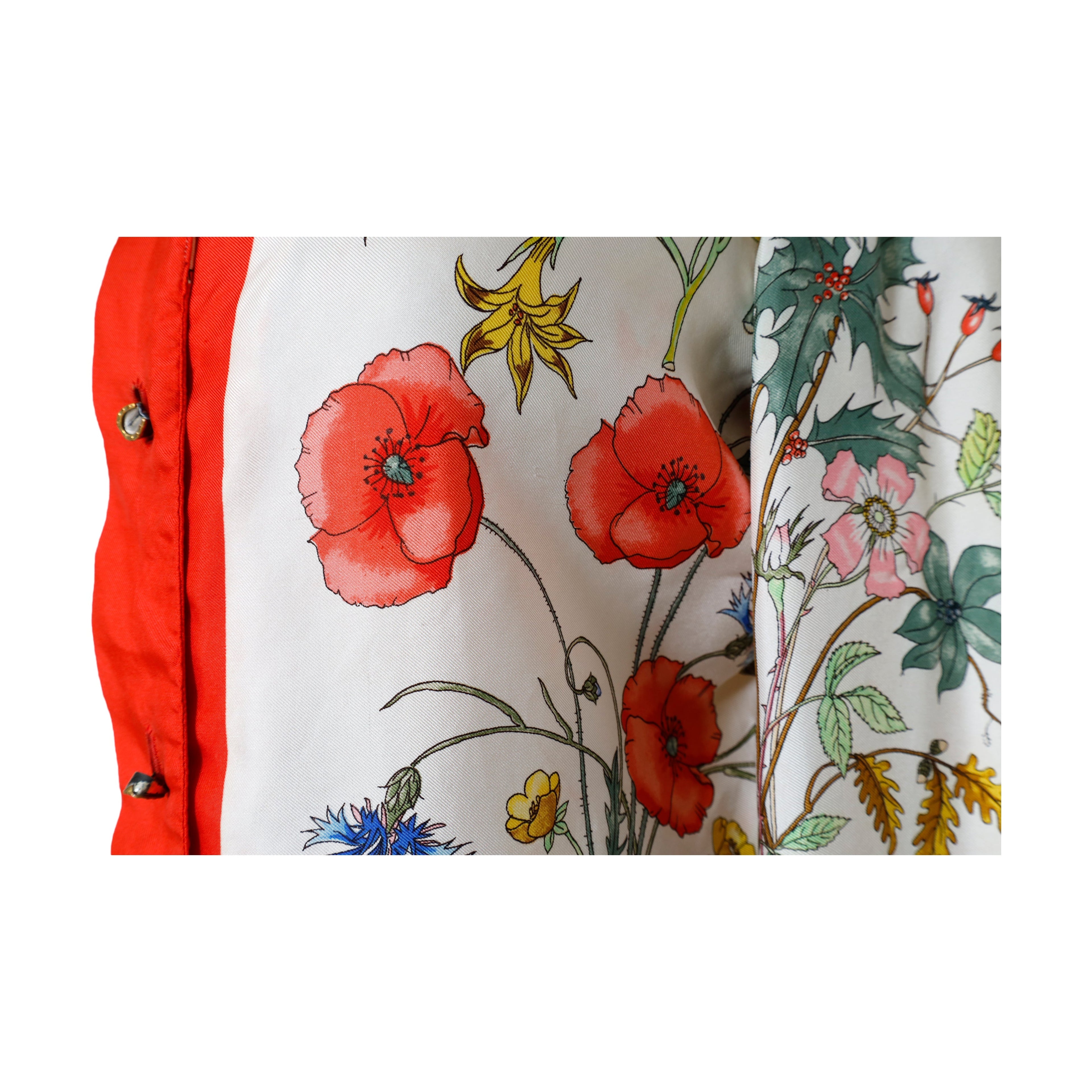 Gucci Vintage Flora Silk Shirt - '60s