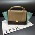 Celine Medium Tri-Color Trapeze Bag