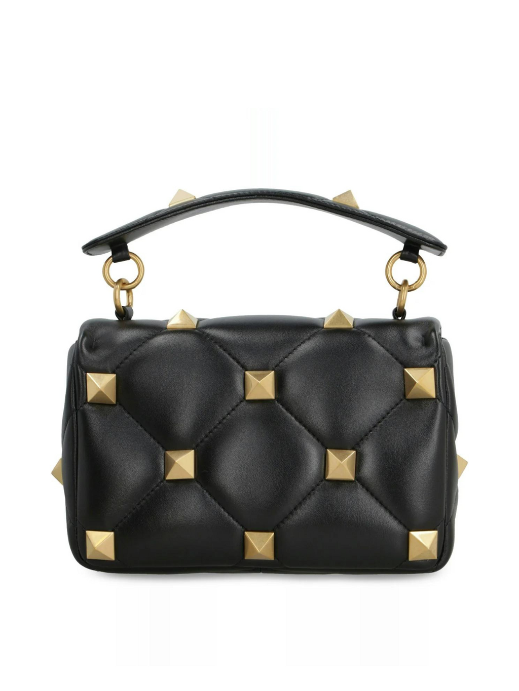 Romanstud Quilted Leather Bag