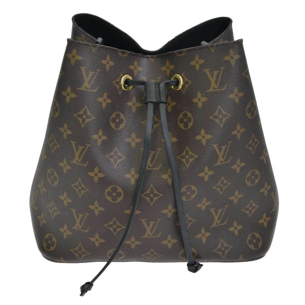 Brown/Black Monogram Neo Noe Bag