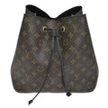 Brown/Black Monogram Neo Noe Bag