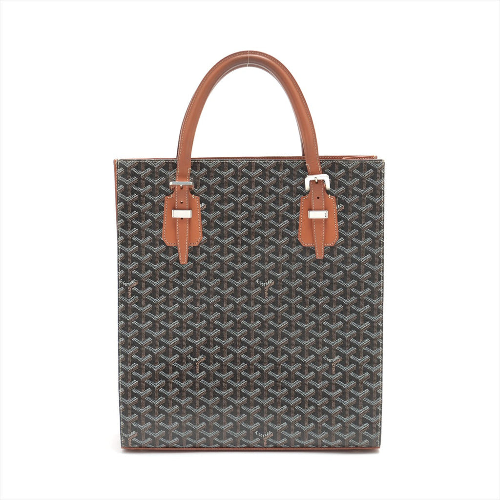 Goyard Goyardine Comores Tote Black x Brown