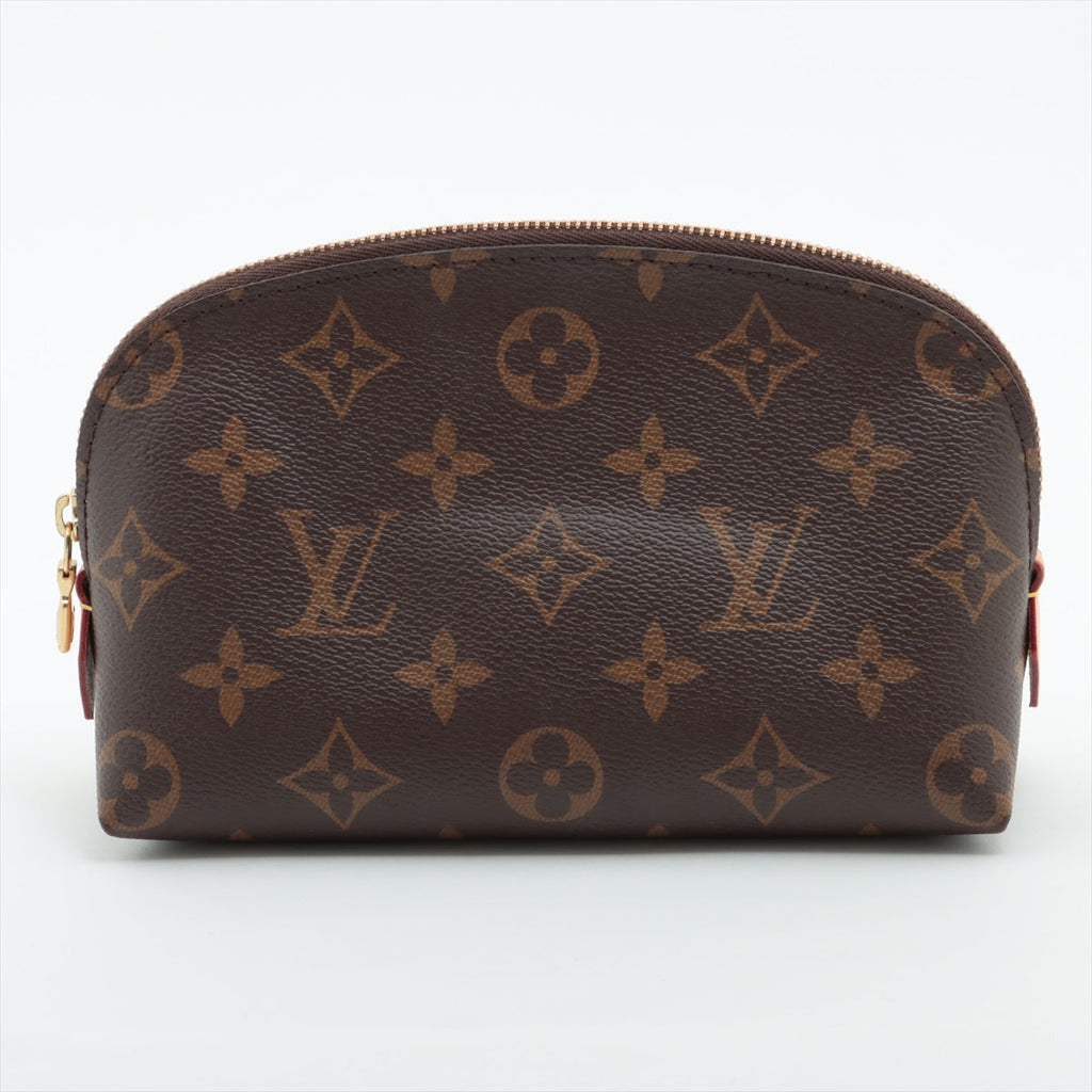 Louis Vuitton Monogram Pochette Cosmetic Brown Pouch