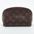 Louis Vuitton Monogram Pochette Cosmetic Brown Pouch