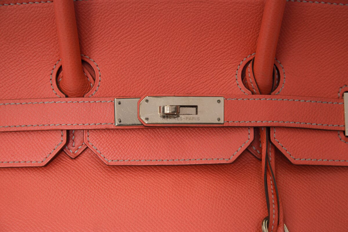 HermÃƒÆ’Ã‚Â¨s Birkin 35 Candy Rose Jaiperr Epsom GHW  Handbag