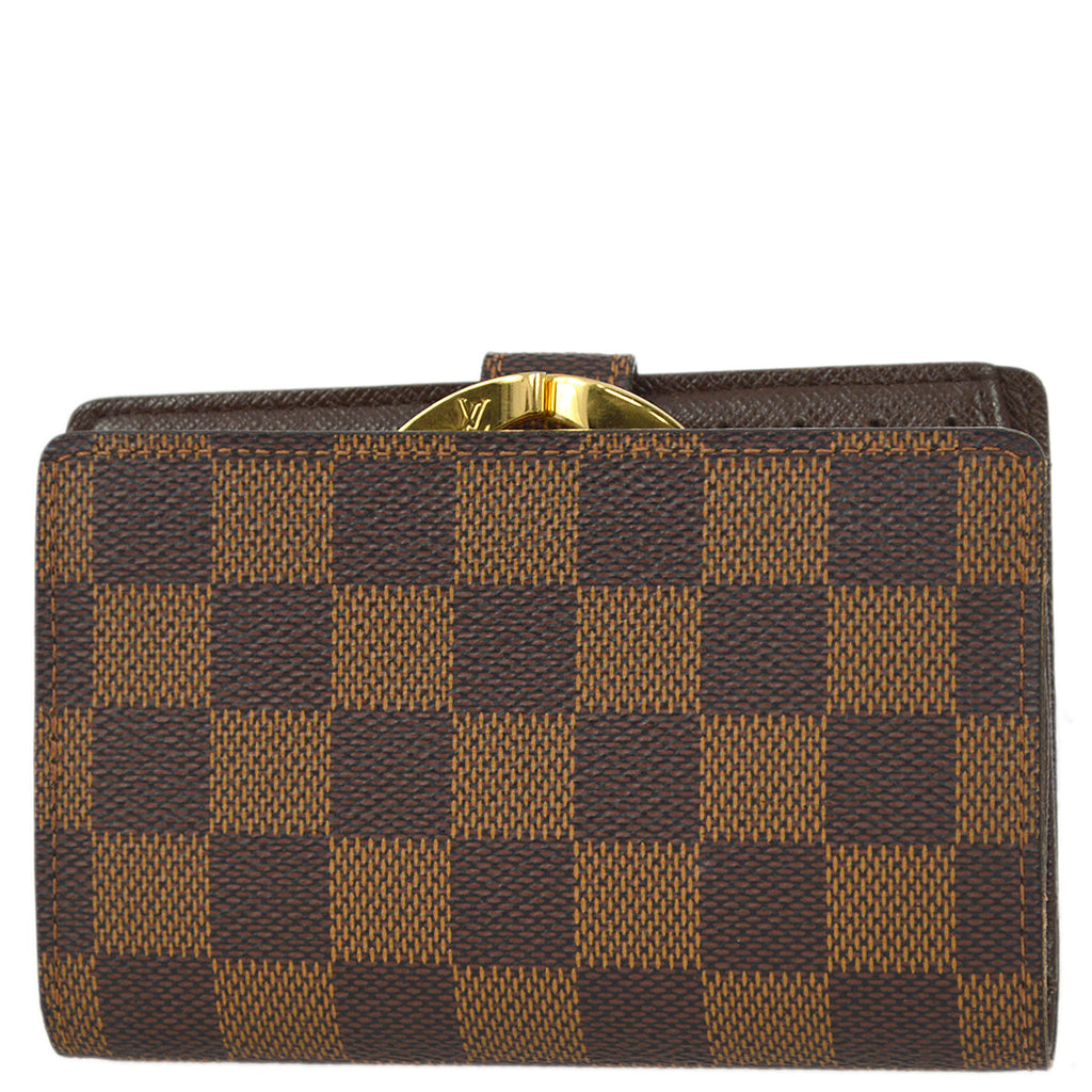 Louis Vuitton Damier Portefeuille Viennois Wallet Purse N61674