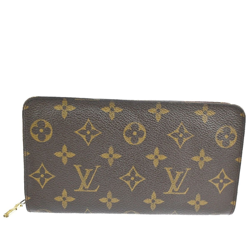 Louis Vuitton Porte Monnaie Zippy  Canvas Wallet  ()