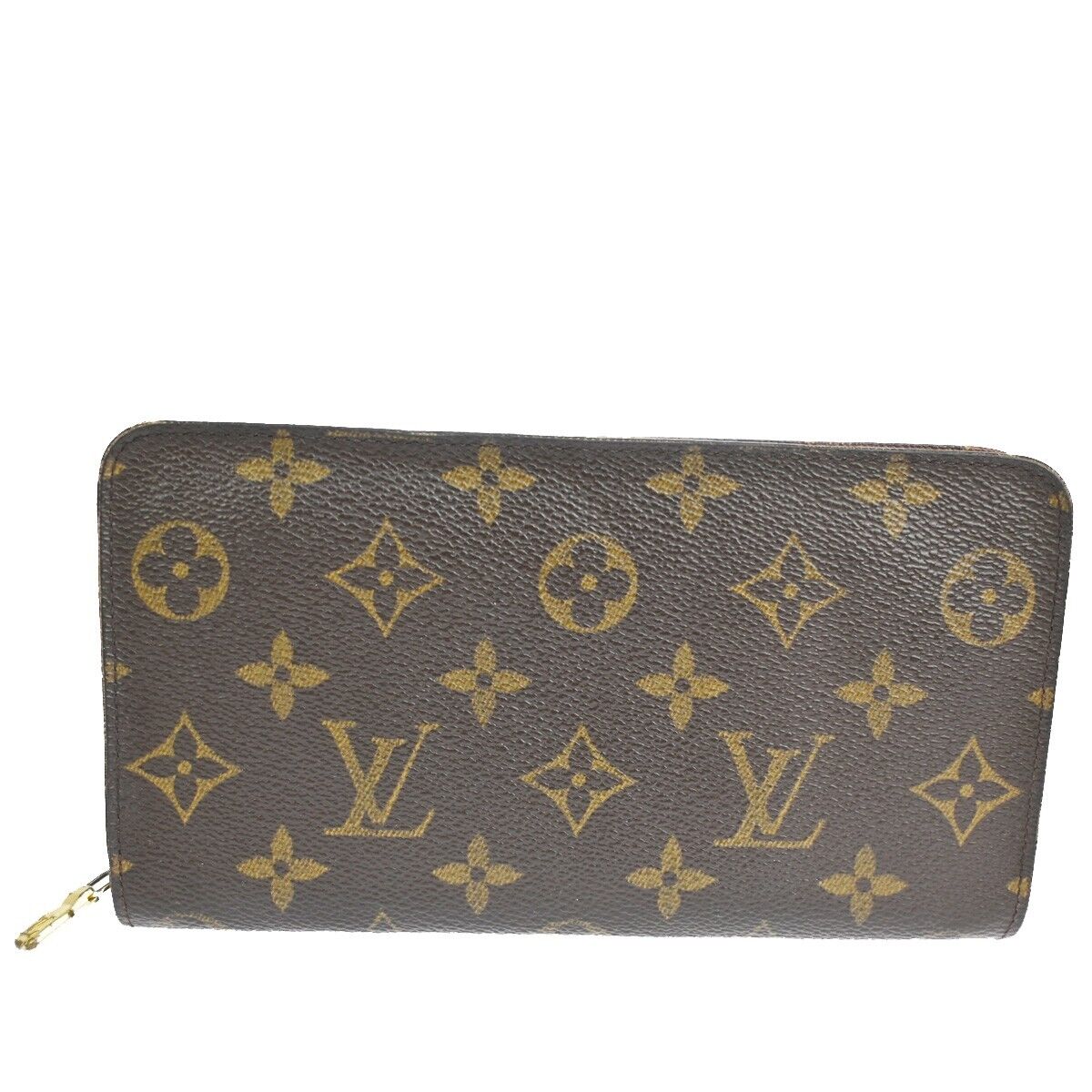 Louis Vuitton Porte Monnaie Zippy  Canvas Wallet  ()