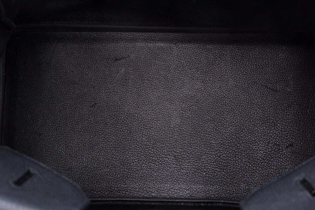 HermÃƒÆ’Ã‚Â¨s 2018  Noir Clemence 35cm Birkin Handbag W/ Gold HW