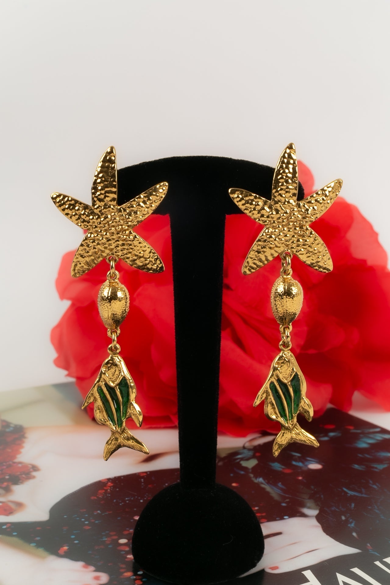 Boucles d'oreilles Yves Saint Laurent