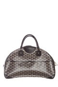 Goyard Goyardine Black St. Jeanne PM Handbag