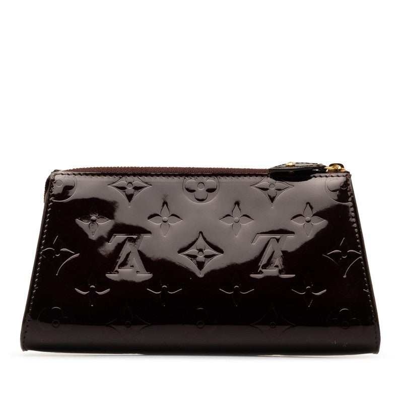 Louis Vuitton Monogram Vernis Tours Cosmetic Pouch M93564 Amarant Pearl Patent Leather  Louis Vuitton