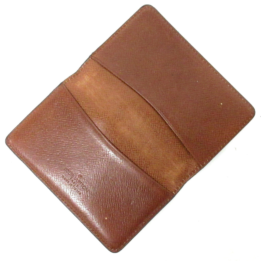 Louis Vuitton Card Case  Canvas Wallet  ()