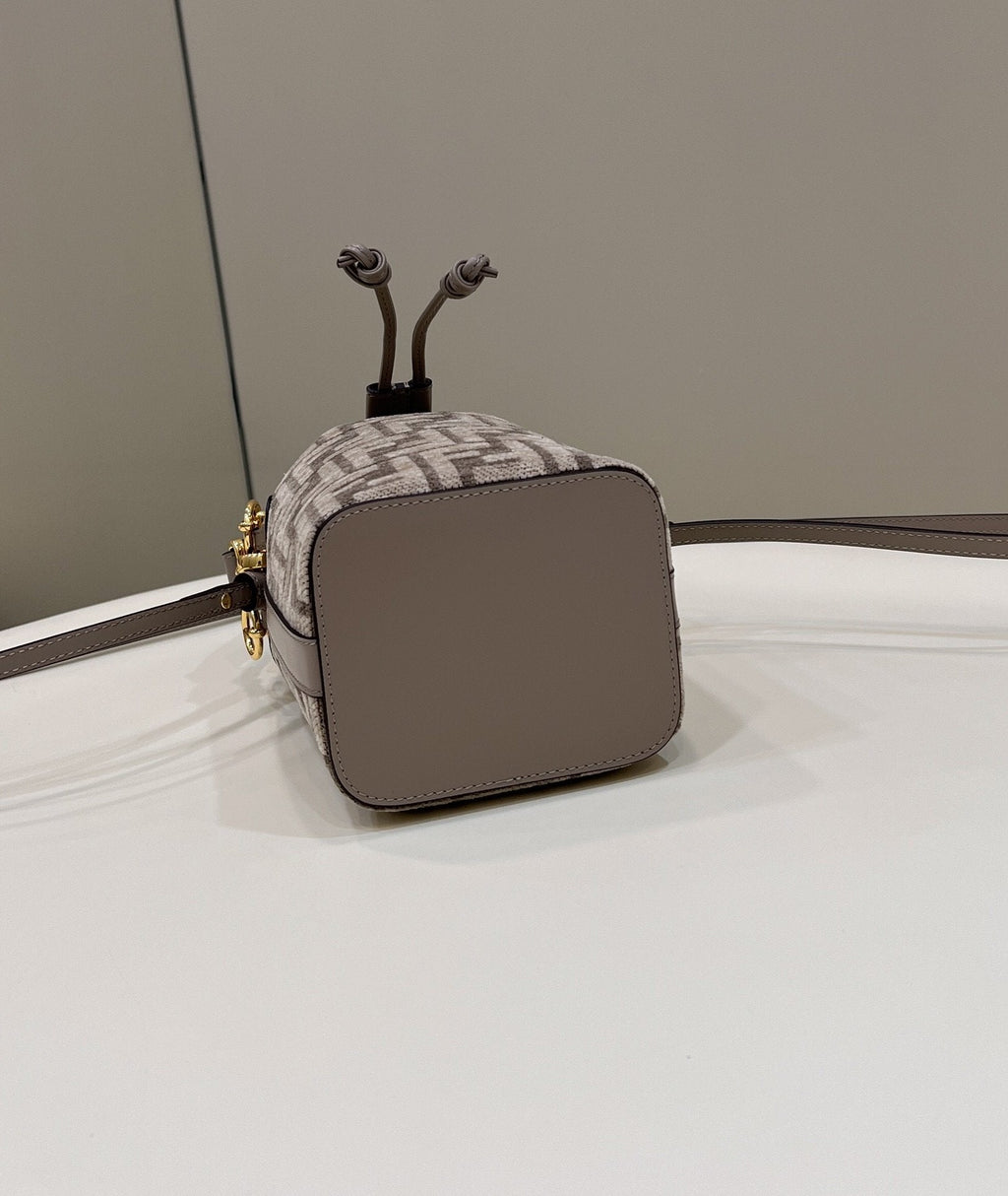 FI Mon Tresor Small Beige Bag For Woman 18cm/7in