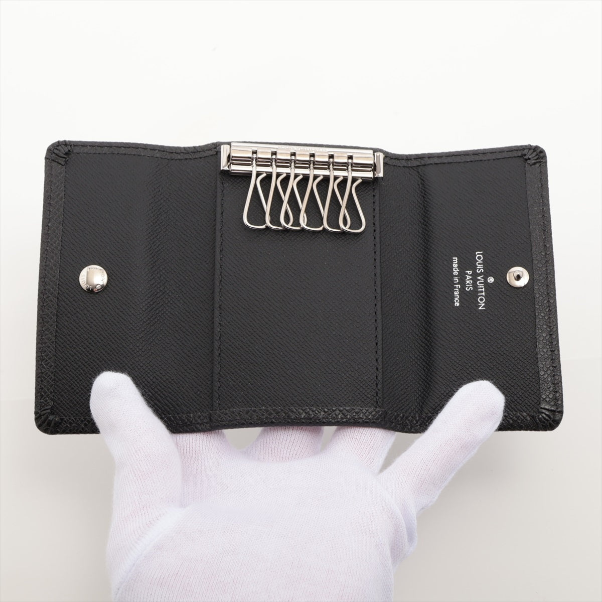 Louis Vuitton Taiga Multicle 6 M30500 Noir Keycase