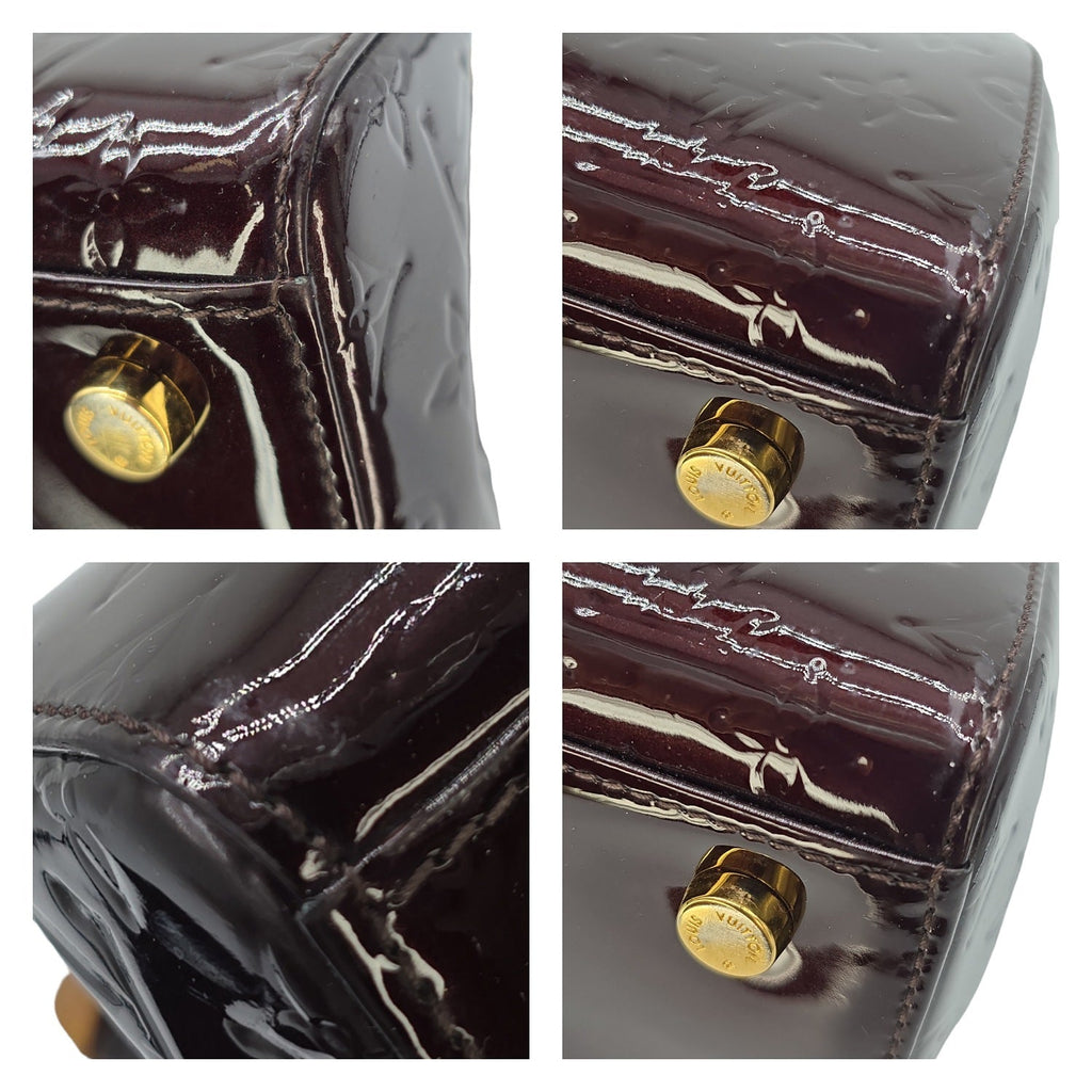 Louis Vuitton Monogram Vernis Brea MM Satchel