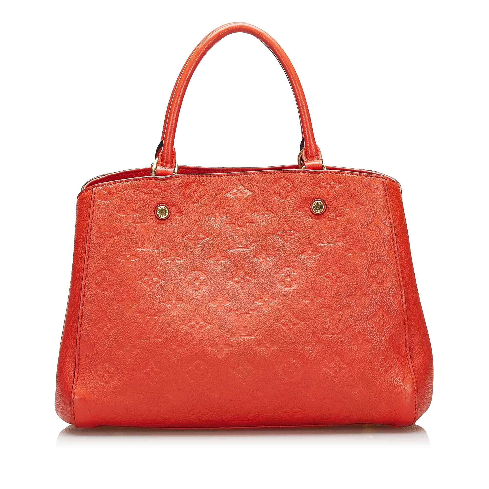 Louis Vuitton  Monogram Empreinte Montaigne MM Satchel Bag ()