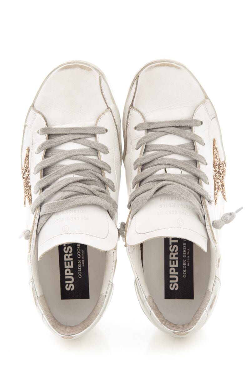 Golden Goose White Sneakers SZ 37
