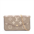 Louis Vuitton Monogram Pochette Felice M82610   Initial