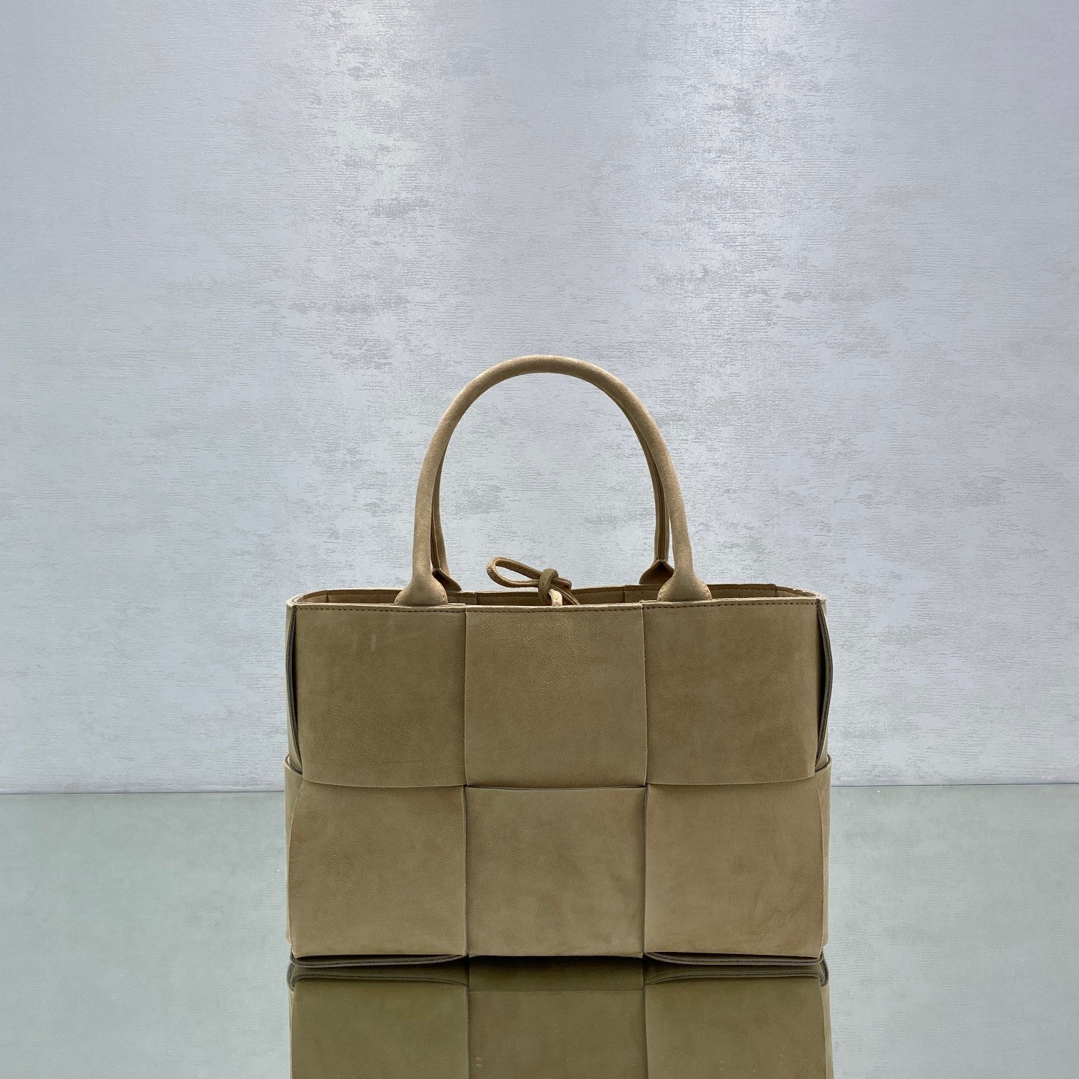 GLAMI Small Arco Tote Bag Brown, For Women, Bags 14.2in/36cm