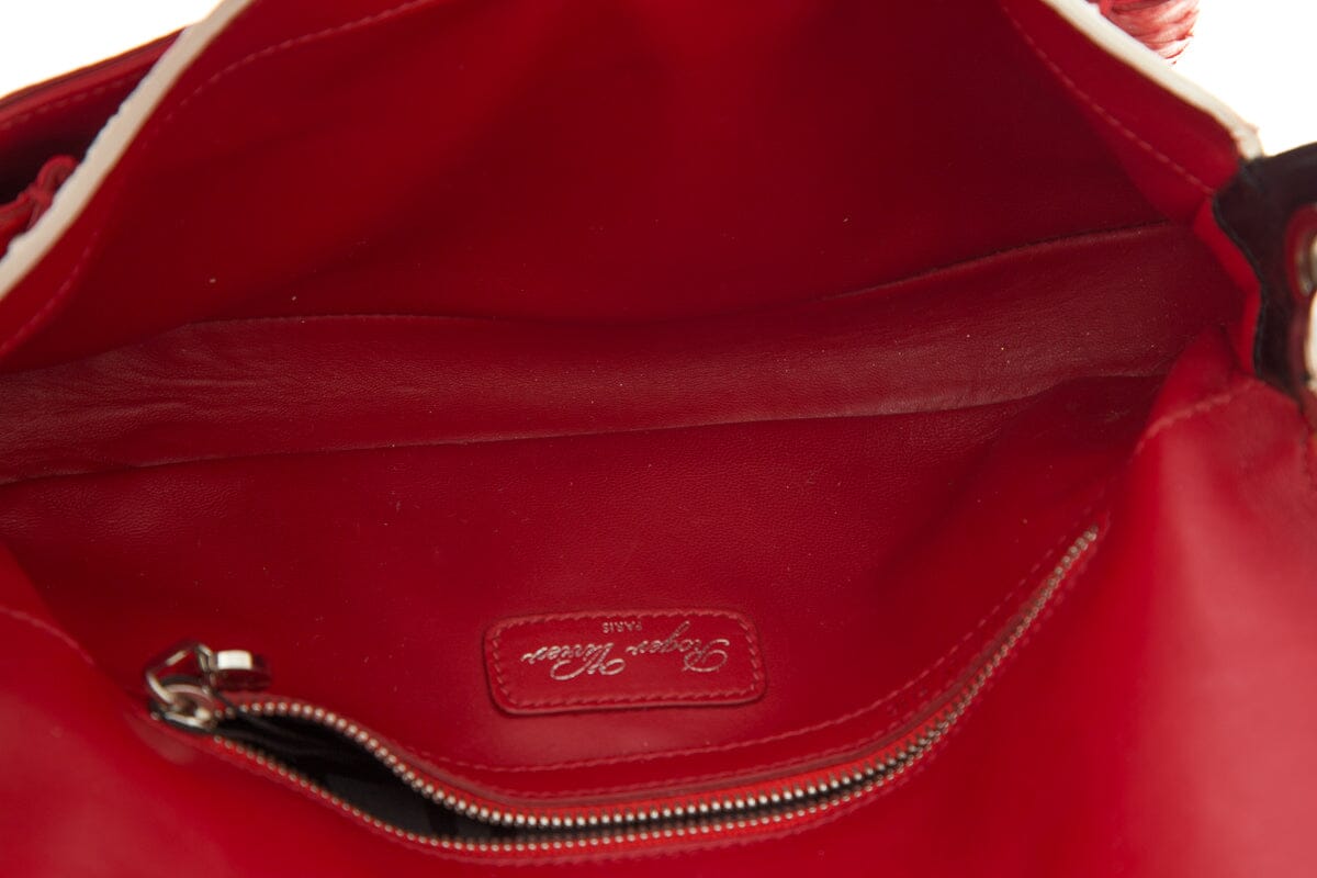 Roger Vivier Multi Colorblock Exotic Handbag
