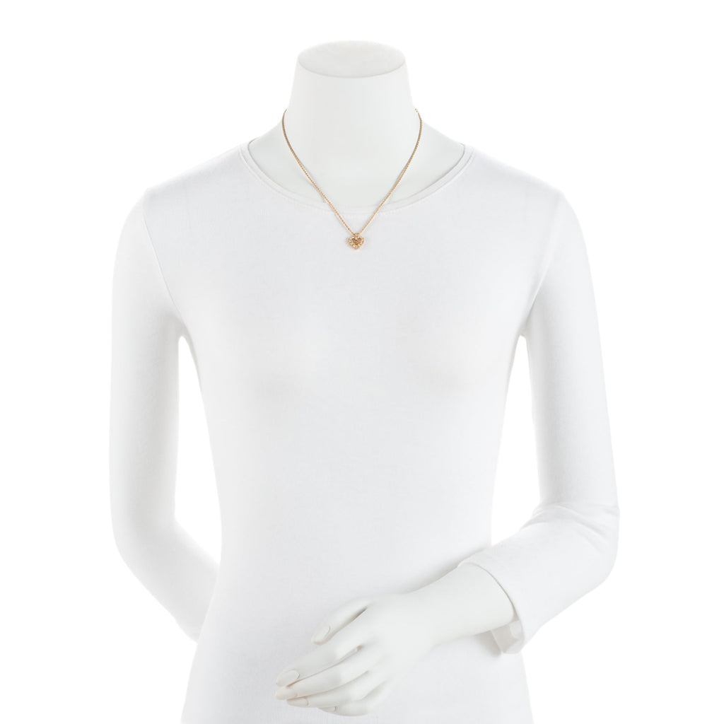Dior Crystal Heart Necklace