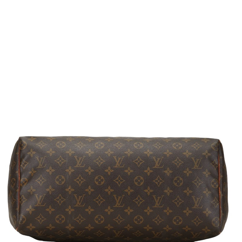 Louis Vuitton Monogram Speedy 40 Handbag Boston Bag M41522 Brown PVC Leather  Louis Vuitton