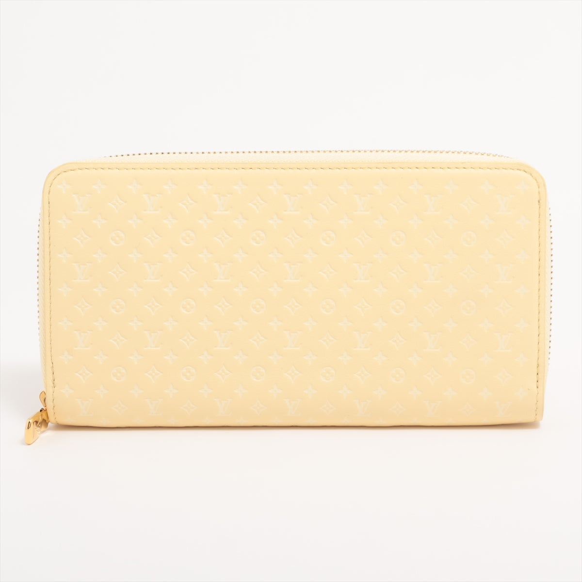 Louis Vuitton Nano-Monogram Zippyr Wallet M82229 Yellow Round Zipper Wallet