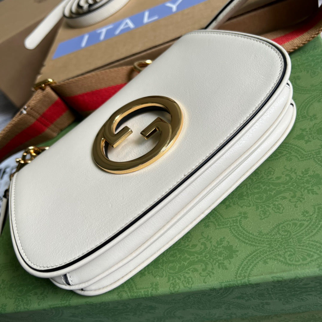 gg Blondie Mini Bag White For Women, Women’s Bags 8.7in/22cm gg‎ ‎698643 UXXAG 9161