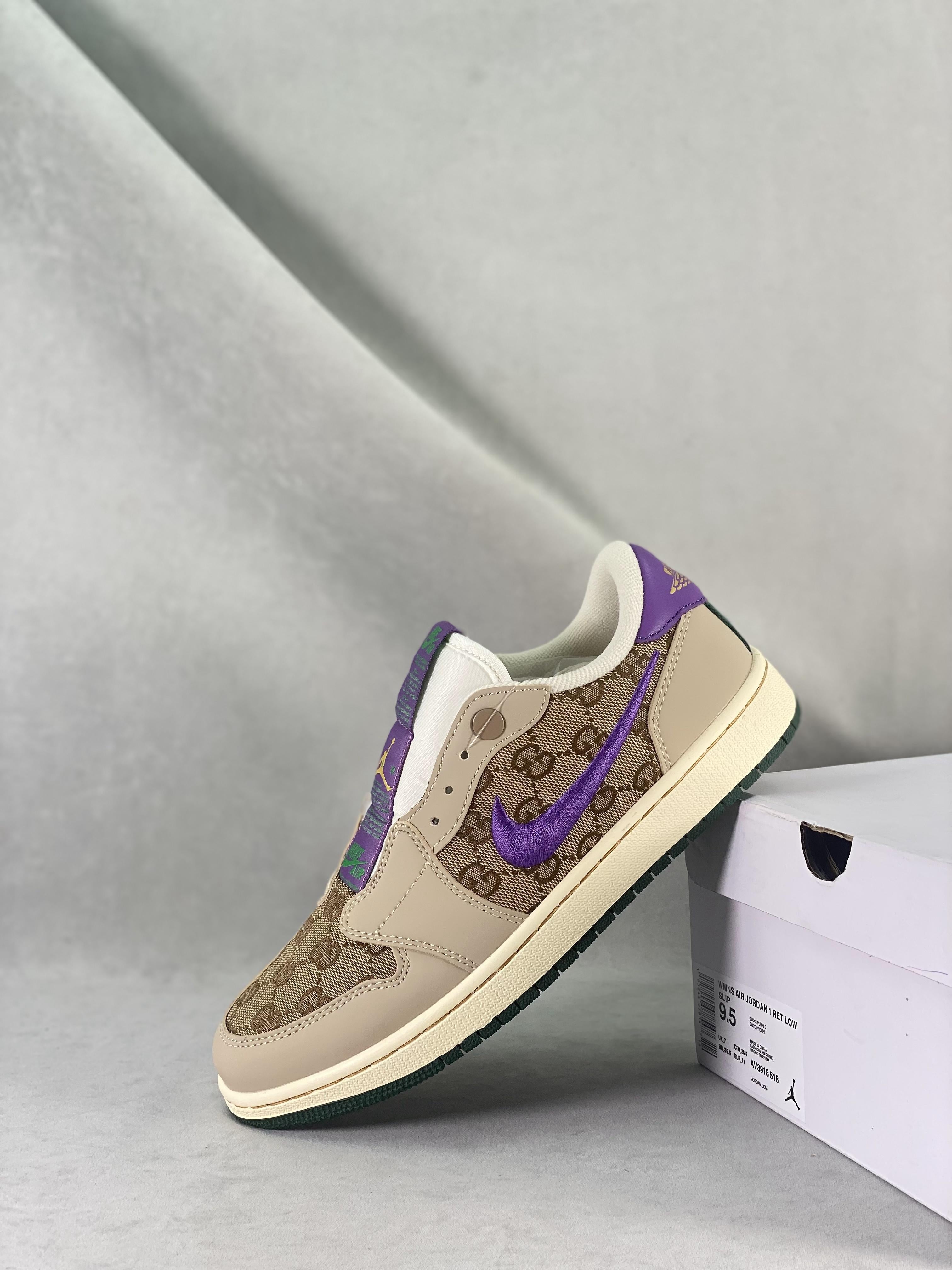 Designer Glami x Air Jordan 1 Retro Low SlipAV3918-518