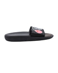 Louis Vuitton Flamingo Flat Slides in Black Leather
