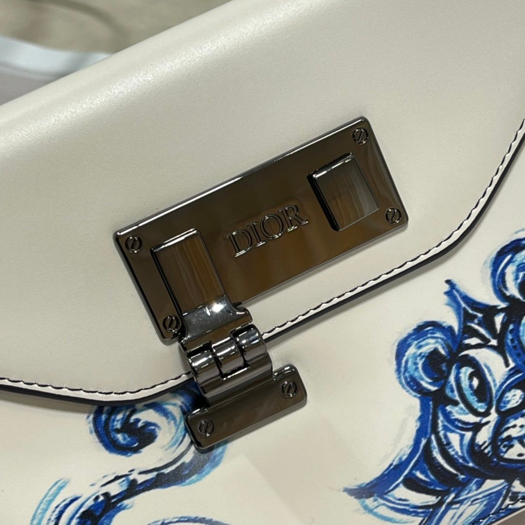 GLAMI Lock Handbag White For Women 7.5in/19cm CD